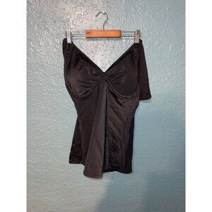 Athleta Bra Cup Wrap Tankini 38D/DD NWT